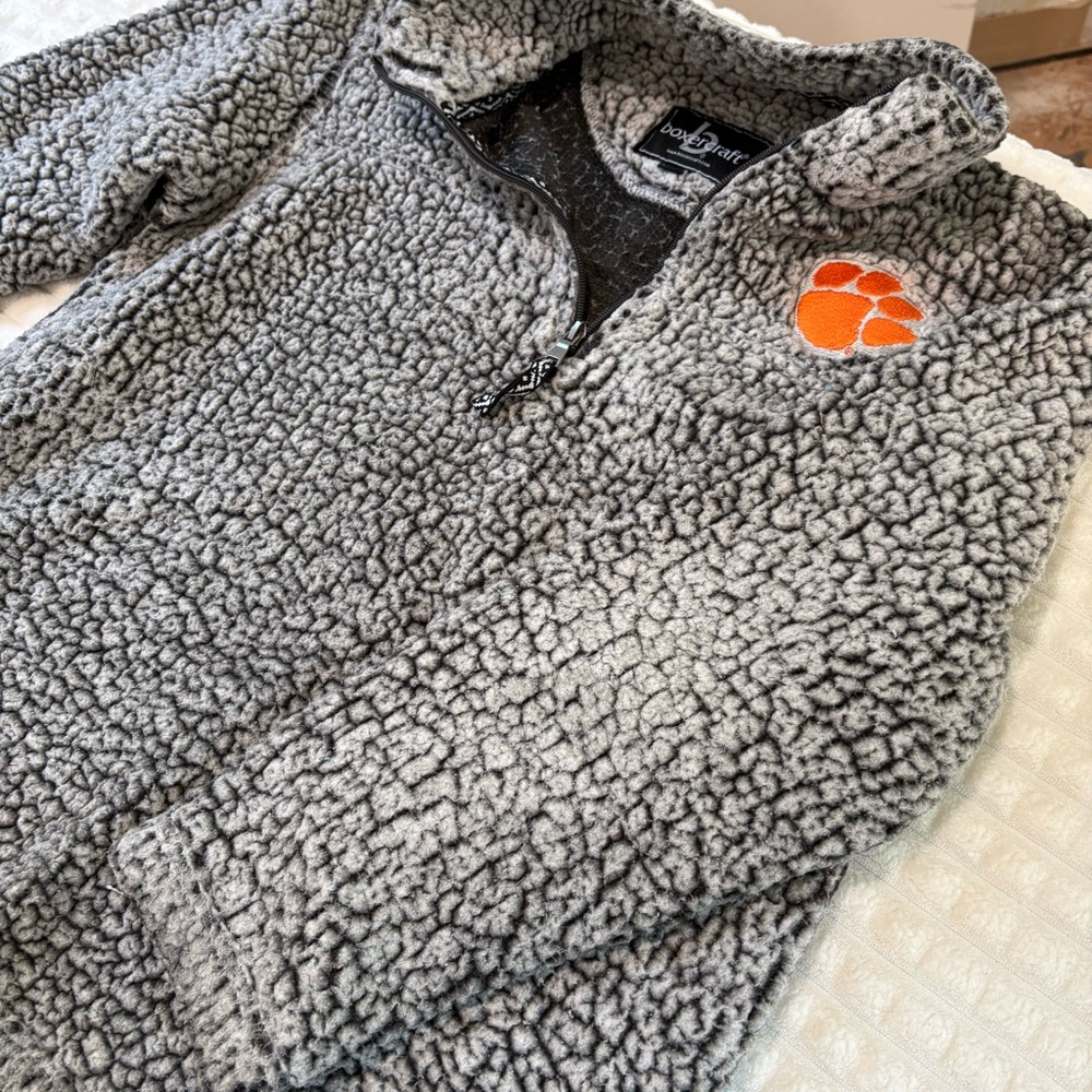 Clemson fleece sweater